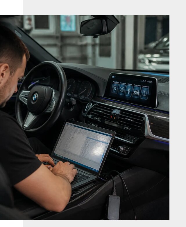 Русификация мультимедиа BMW для авто под ключ в Зиме