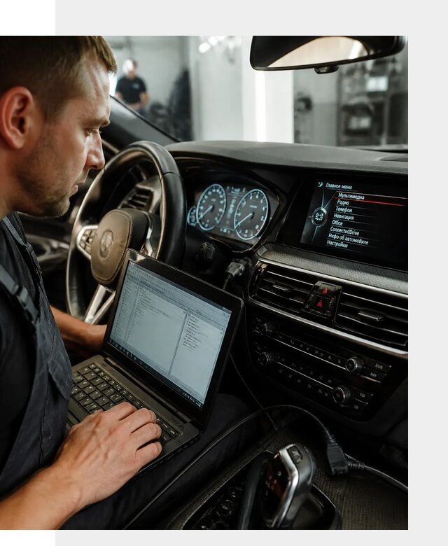 Русификация приборной панели BMW для авто в Зиме от компании