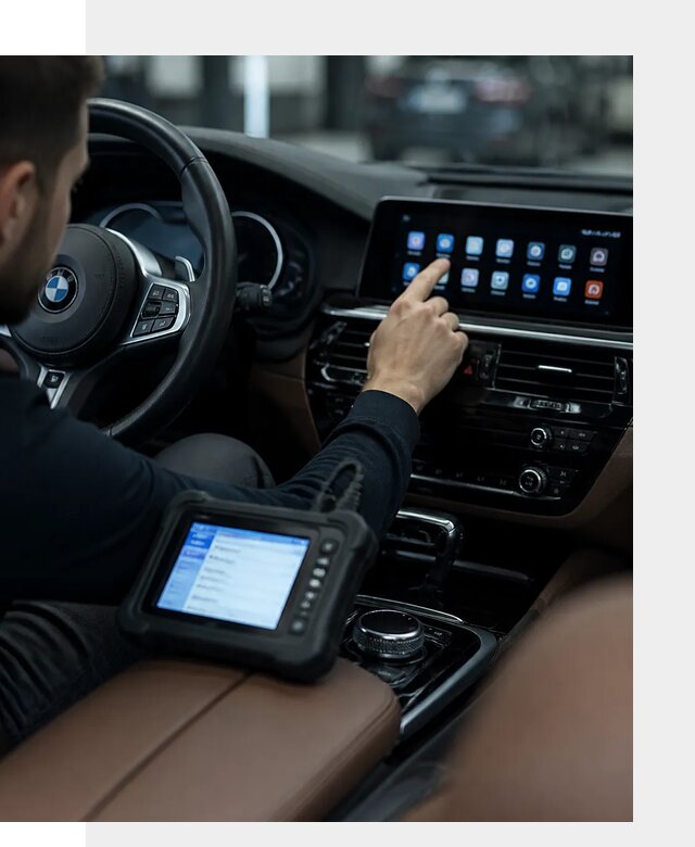 Установка приложений и мультимедиа сервисов BMW в Зиме