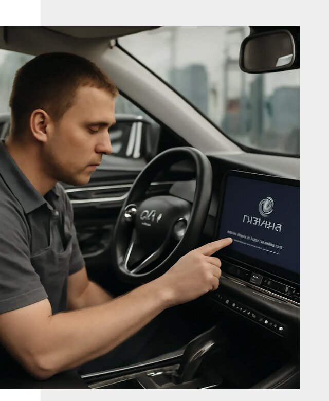 Установка приложений Changan и сервисов в авто в Зиме