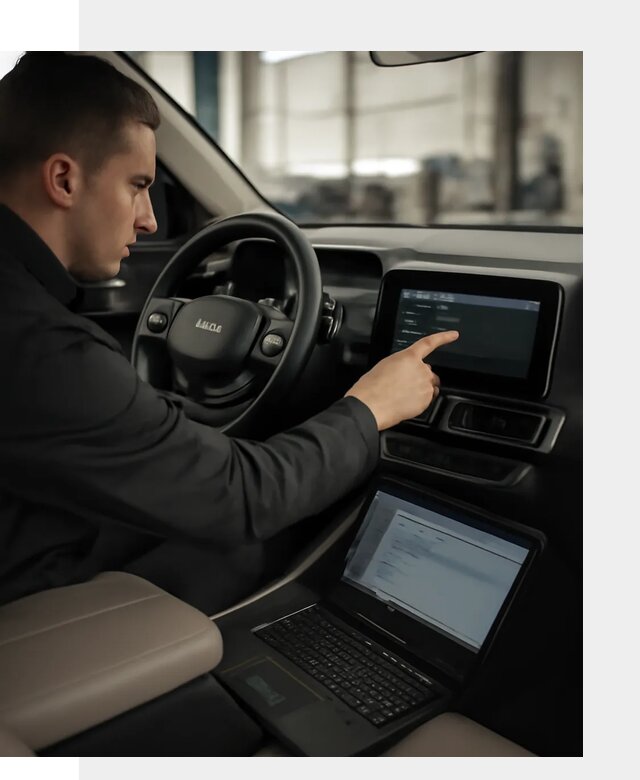Русификация Jetour T2 BENZ HYB под ключ для авто в Зиме