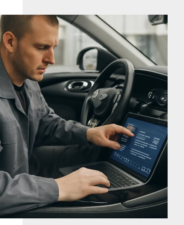 Русификация приборной панели автомобиля Lynk Co в Зиме