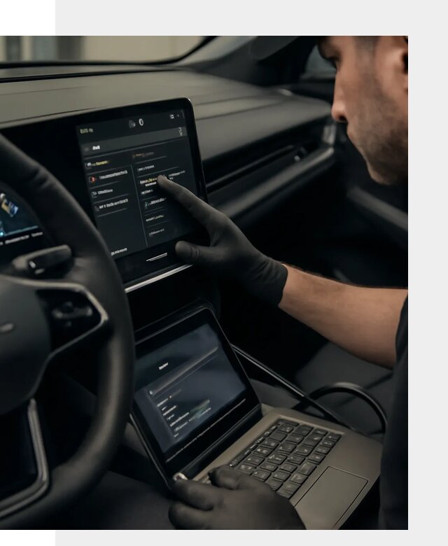 Русификация приборной панели Rising автомобиля в Зиме