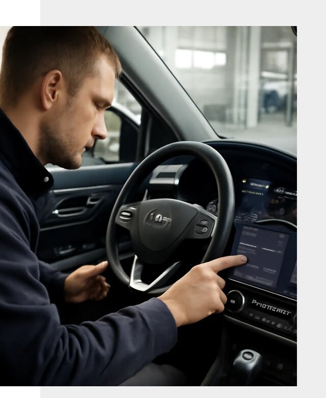 Русификация SsangYong Korando в Зиме под ключ для авто