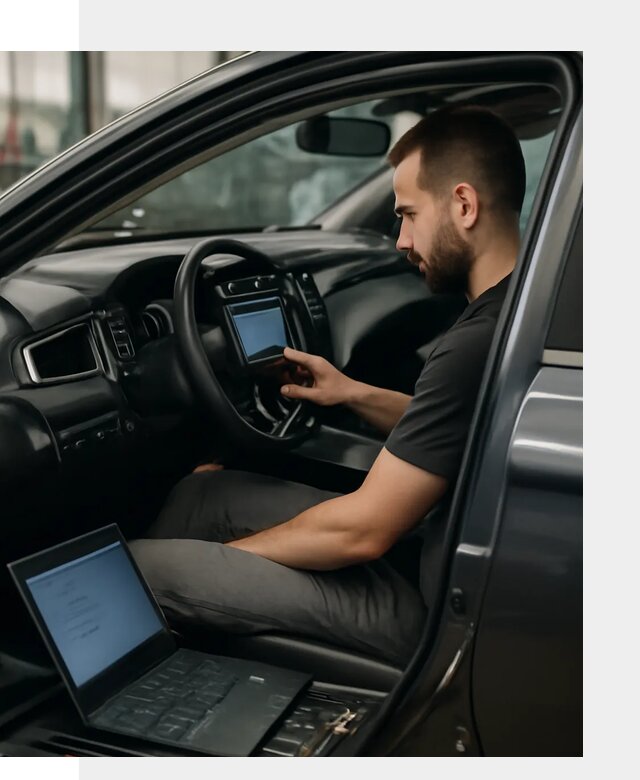 Русификация Toyota Camry 70 75 USA под ключ в Зиме